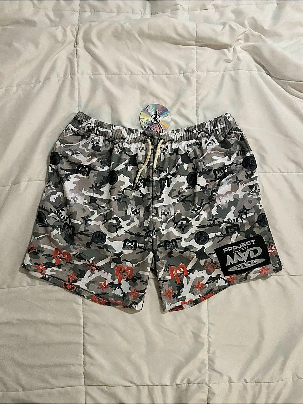 Project MVD Ness Camo PROJECT MADNESS in Gray & Black NWT